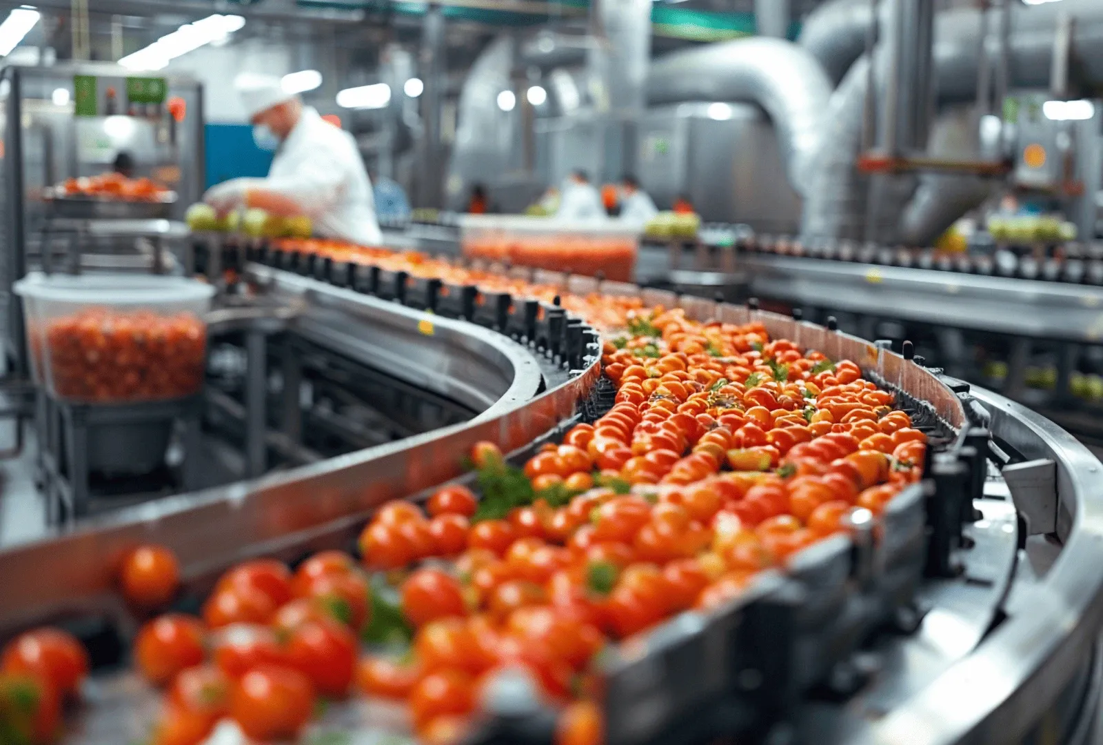 Filiera di pomodori