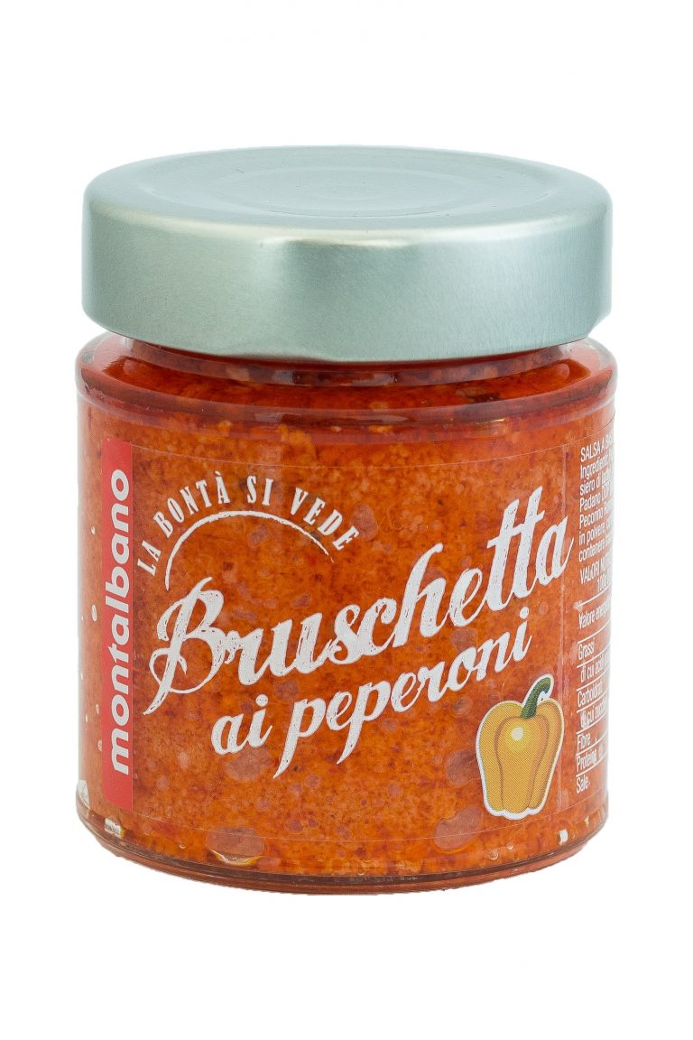 Bruschetta-Aufstrich mit Paprika – MontalbanoFood