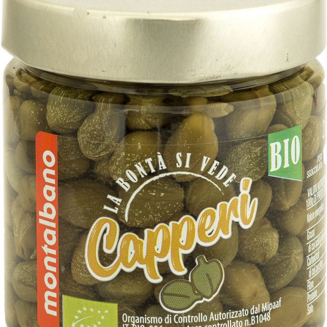 Organic capers MontalbanoFood