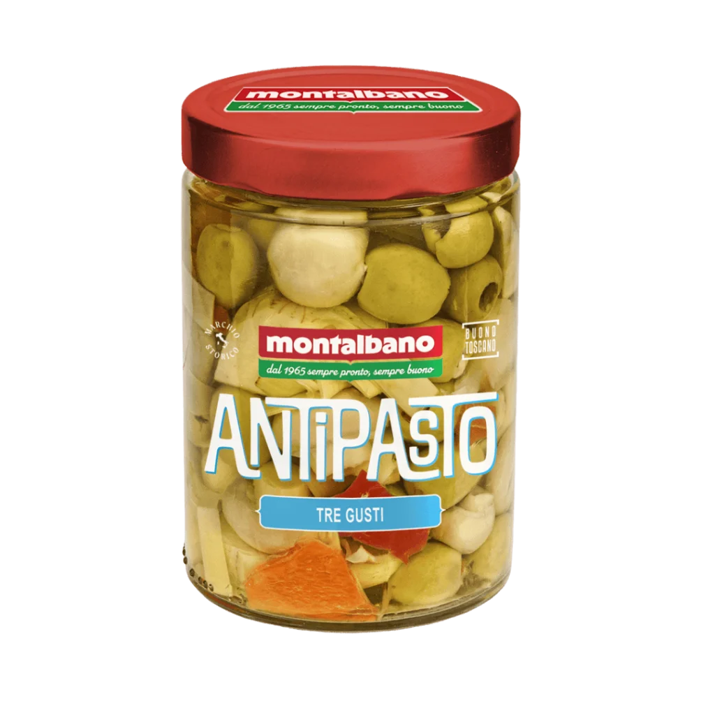 vasetto con misto di verdure