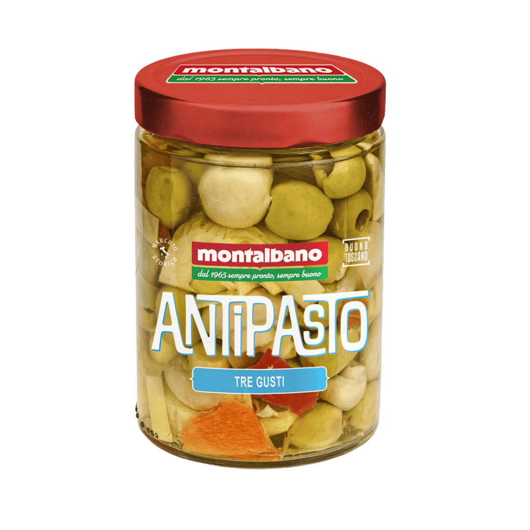 vasetto con misto di verdure