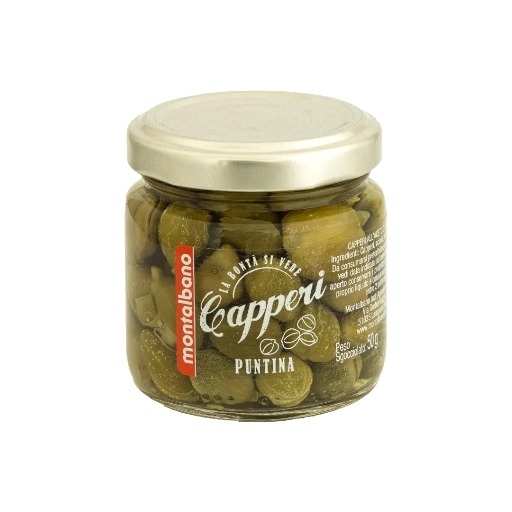 vasetto con capperi