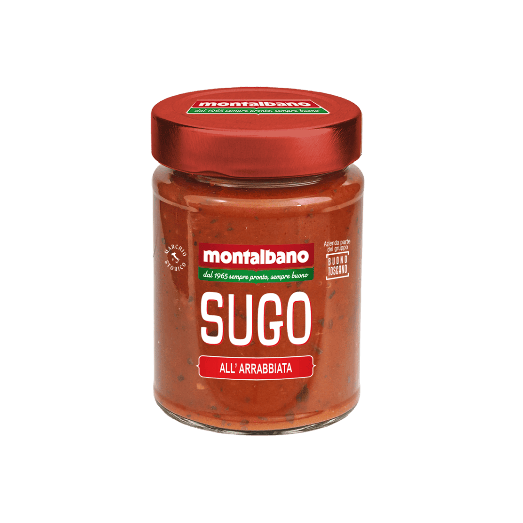 vasetto con sugo all'arrabbiata