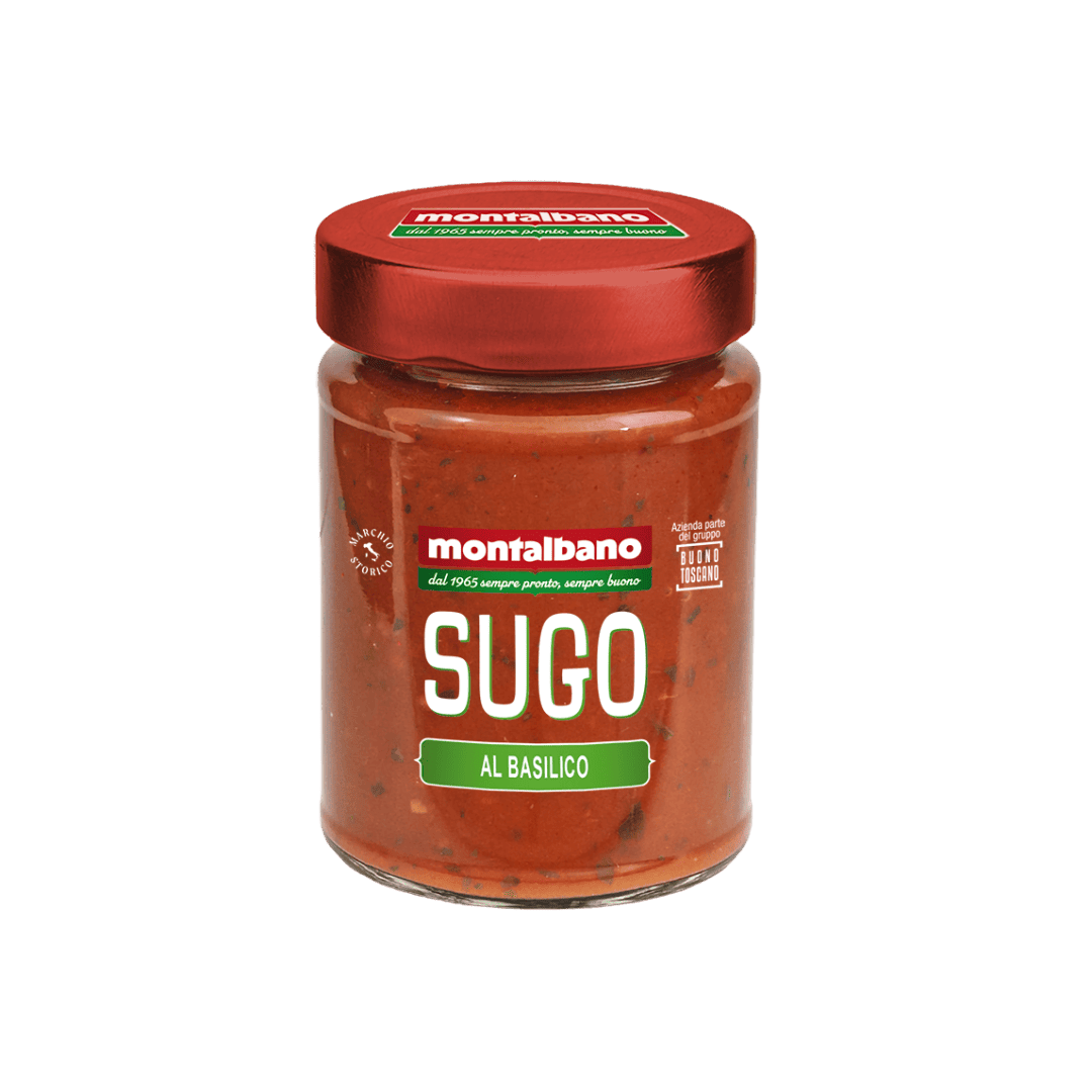 vasetto con sugo al basilico
