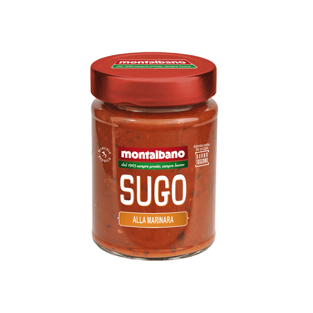 vasetto con sugo alla marinara
